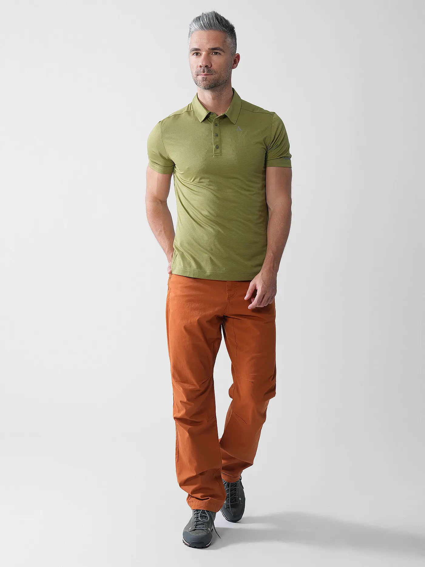 SCHÖFFEL | Herren Funktionspolo Circ Tauron M | olive